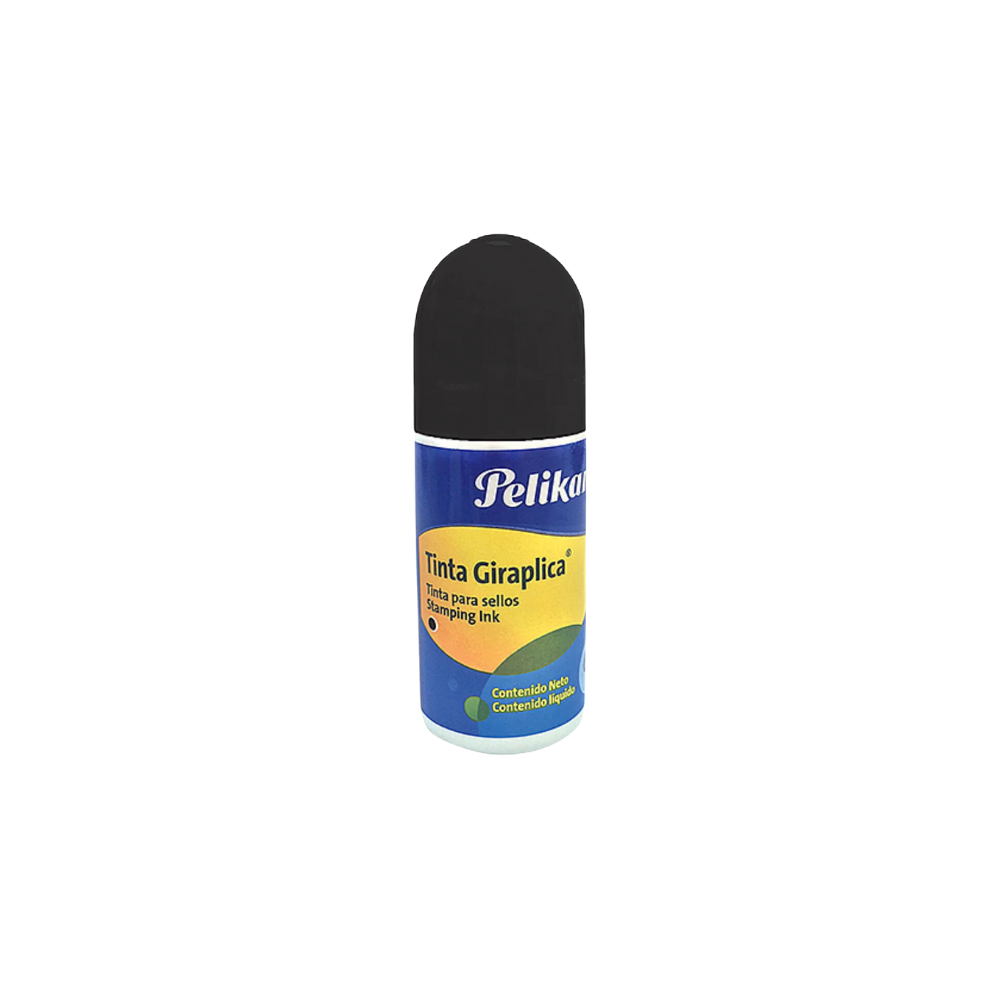 TINTA PARA SELLO PELIKAN 60 ML NEGRO, AZUL, VERDE, ROJO Y VIOLETA 14420017