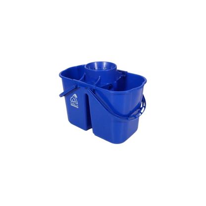 CUBETA DOBLE CON EXPRIMIDOR DE 15 LITROS AF-08060