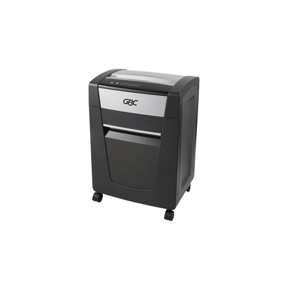 DESTRUCTORA DE PAPEL SM15 08 GBC MODERADO MICRO CORTE 1.8 X 1.2 PULGADAS 15 HOJAS POR PASADA 30 LT 1758501