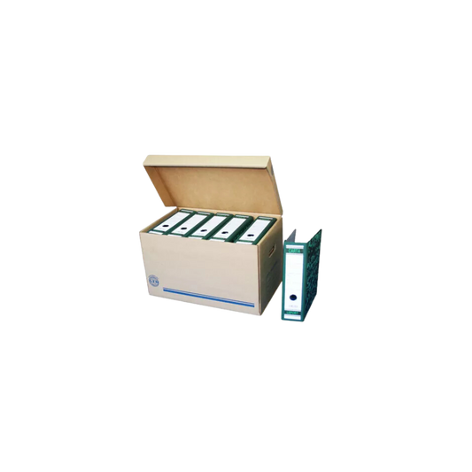 CAJA DE CARTÓN PARA ARCHIVO TAMAÑO CARTA REGISTRADOR GEO 1 PIEZA 1000005