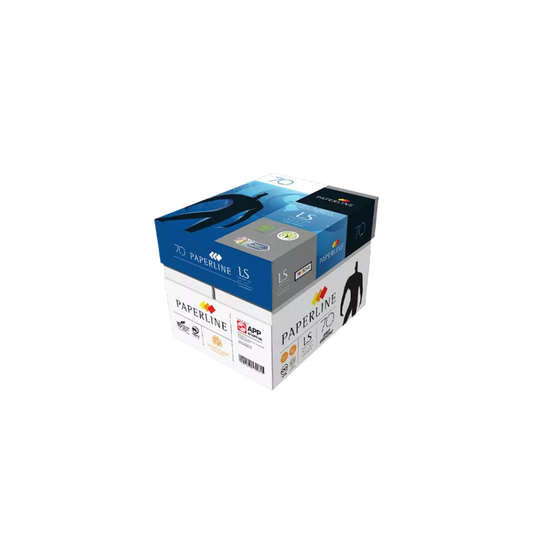 CAJA DE PAPEL BOND BLANCO PAPERLINE CARTA CAJA CON 5000 HOJAS 70GR
