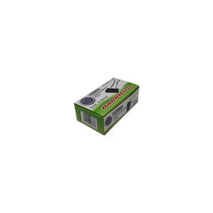 SUJETADOCUMENTOS MEDIANO BARRILITO CAPACIDAD DE HASTA 125 HOJAS CAJA CON 12 PIEZAS PZ32