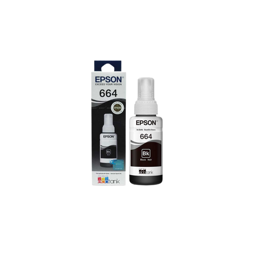 TINTA MARCA EPSON T664120 COLOR NEGRO 1 PIEZA T664120-AL