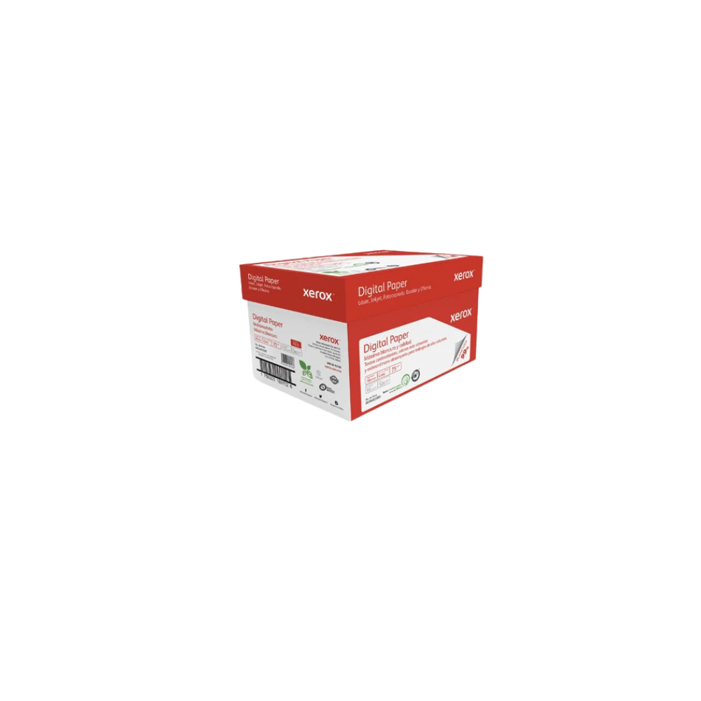 CAJA DE PAPEL BOND BLANCO XEROX CARTA CAJA CON 5000 HOJAS 75GR/M2 3M02000