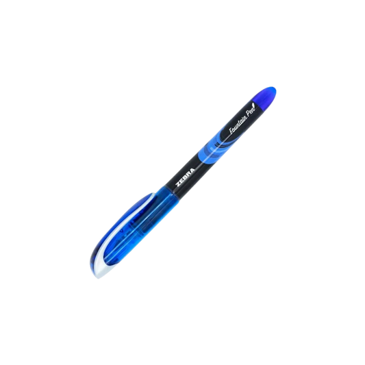 BOLÍGRAFO TIPO FUENTE ZEBRA Z FONTAIN TINTA AZUL PUNTO FINO 0.5MM 1 PIEZA 9001-41