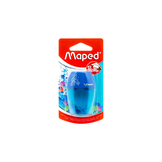 SACAPUNTAS MANUAL PLÁSTICO MAPED SHAKER UN ORIFICIO BLISTER 1 PIEZA 634753ZM