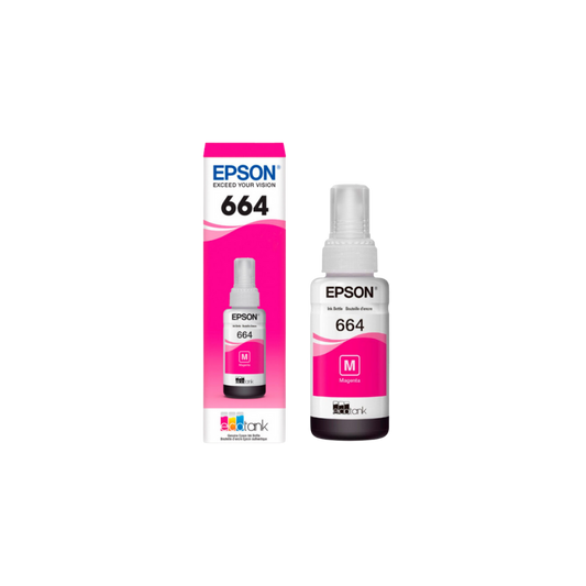 TINTA MARCA EPSON T664320 COLOR MAGENTA 1 PIEZA T664320-AL