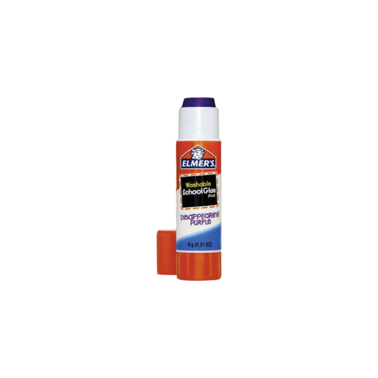LÁPIZ ADHESIVO COLOR MORADO MARCA ELMERS SCHOOL GLUE BARRA DE 6GR 1 PIEZA E513LALMR