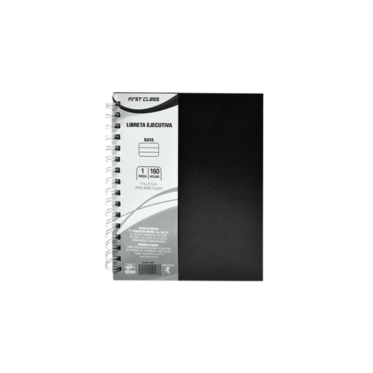 CUADERNO FORMA FRANCESA DIETRIX RAYA 160 HOJAS PASTA DURA ESPIRAL DOBLE 1 PIEZA 9207