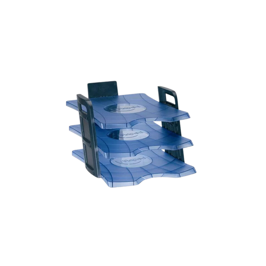 CHAROLA TRIPLE MAPED PLÁSTICO COLOR AZUL