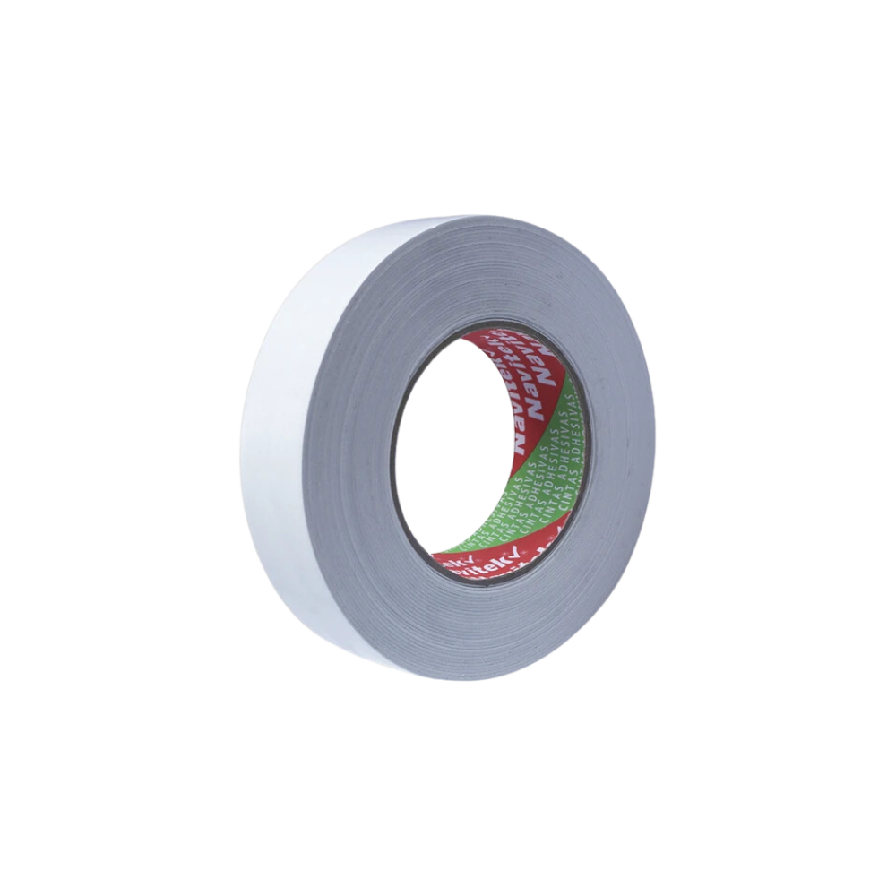 CINTA ADHESIVA DOBLE CAPA DE FOAM BLANCO MARCA NAVITEK MEDIDAS 24MM X 10M 1 PIEZA 81772401000