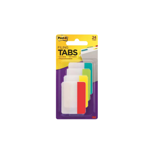 BANDERITAS RIGIDAS POST-IT 4 COLORES MEDIDAS 50.8X38.1MM PAQUETE CON 24 BANDERITAS 70005080851