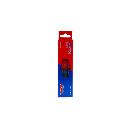 LAPIZ BICOLOR AZUL Y ROJO REDONDO BACO 12 PIEZAS LP063