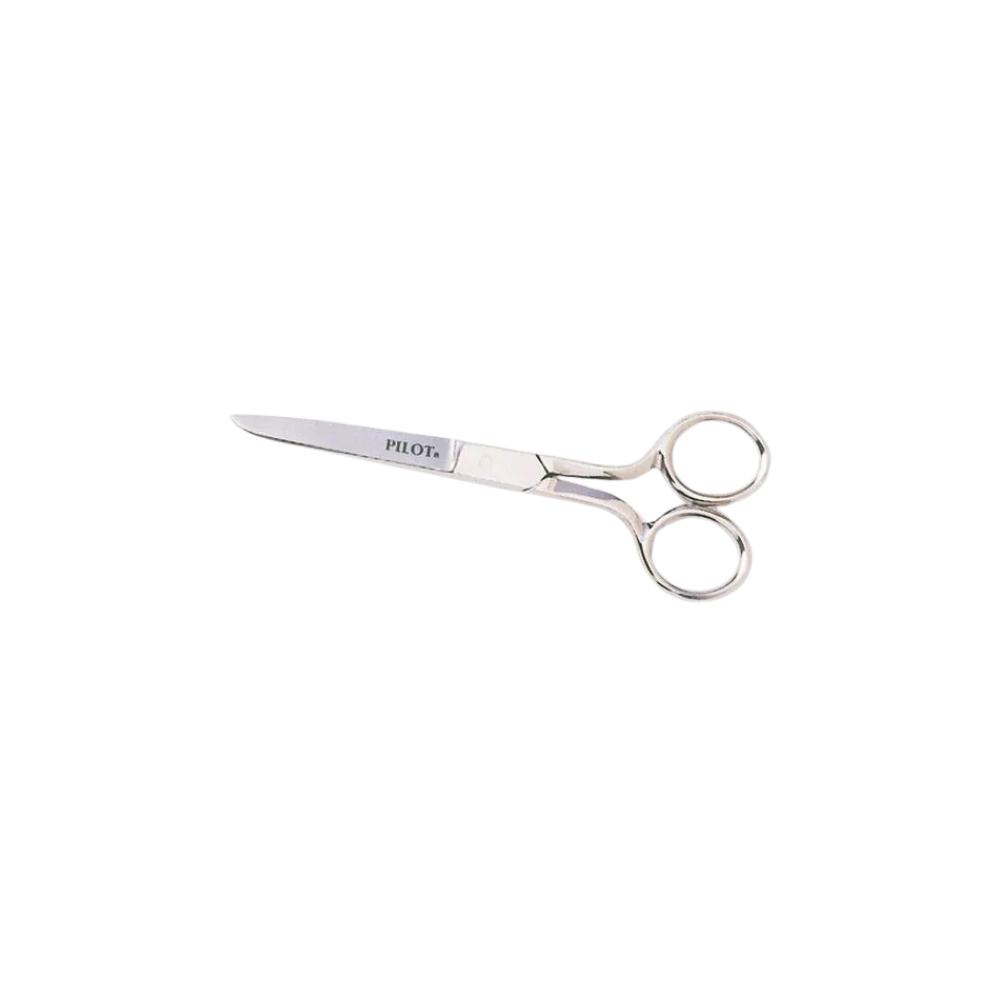 TIJERA DE COSTURA MARCA PILOT DE 6 PULGADAS TIPO DE MANGO METAL MATERIAL ACERO INOXIDABLE 1 PIEZA p1602