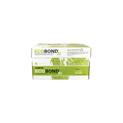 CAJA DE PAPEL COPAMEX ECOBOND CARTA 5000 HOJAS 75GR R0807075405E1QC