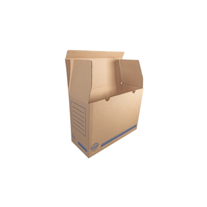 CAJA PARA ARCHIVO GALLETERA GEO DE CARTÓN CORRUGADO 1 PIEZA 1000022