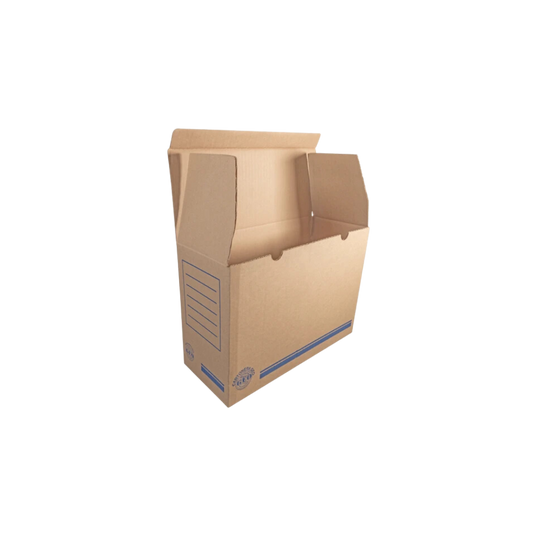 CAJA PARA ARCHIVO GALLETERA GEO DE CARTÓN CORRUGADO 1 PIEZA 1000022