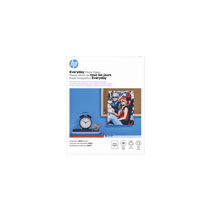 PAPEL FOTOGRÁFICO HP EVERYDAY GLOSSY PHOTO PAPER 50 SHT LE Q8723A