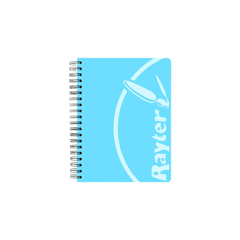 CUADERNO PROFESIONAL RAYTER CUADRO GRANDE 200 HOJAS PASTA CARTULINA  ESPIRAL DOBLE METÁLICO 1 PIEZA 01DOPR2C70