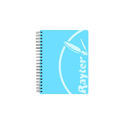 CUADERNO PROFESIONAL RAYTER CUADRO GRANDE 200 HOJAS PASTA CARTULINA  ESPIRAL DOBLE METÁLICO 1 PIEZA 01DOPR2C70