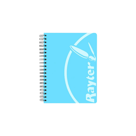 CUADERNO PROFESIONAL RAYTER CUADRO GRANDE 200 HOJAS PASTA CARTULINA  ESPIRAL DOBLE METÁLICO 1 PIEZA 01DOPR2C70