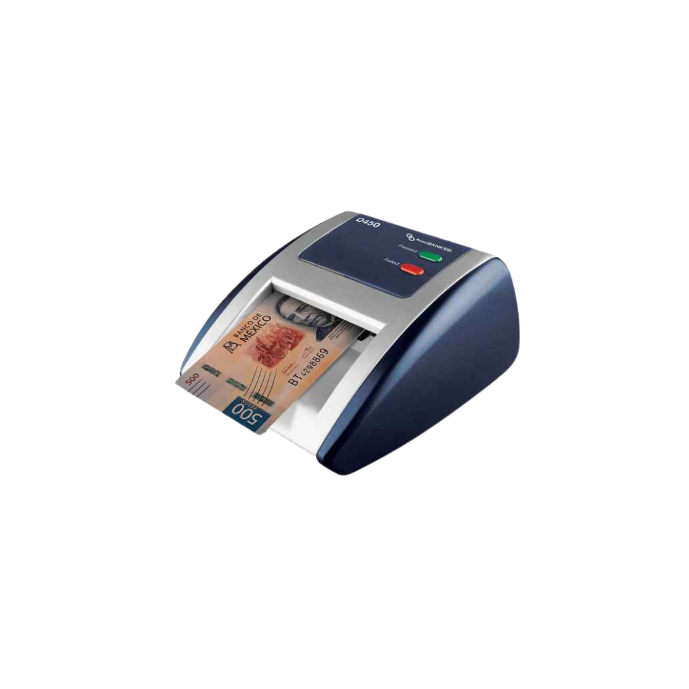 DETECTORA DE BILLETES FALSOS D450