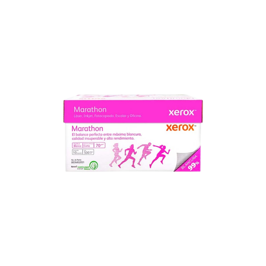 CAJA DE PAPEL BOND BLANCO XEROX CARTA CAJA CON 5000 HOJAS 70GR/M2 003M02051