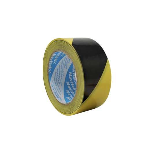 CINTA ADHESIVA DE MARCAJE AREA COLORES AMARILLO Y NEGRO CONSECUTIVOS MEDIDAS 48MM X 33M BLISTER CON 6 PIEZAS 87554853385