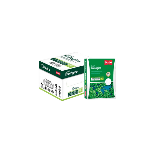 CAJA DE PAPEL BOND SCRIBE ECOLOGICO BLANCO CARTA CAJA CON 5000 HOJAS 75GR 10000005288