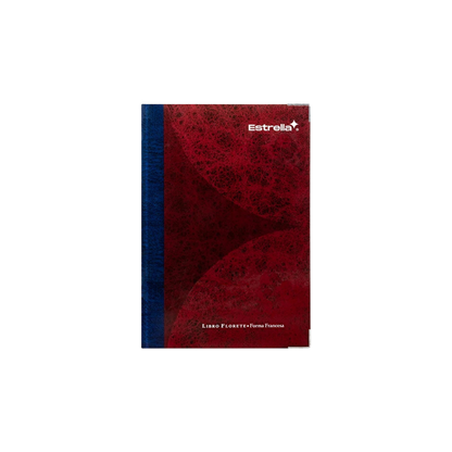 LIBRO FLORETE DE RAYADO ESTRELLA FORMA FRANCESA CON 240 HOJAS 1 PIEZA 0100