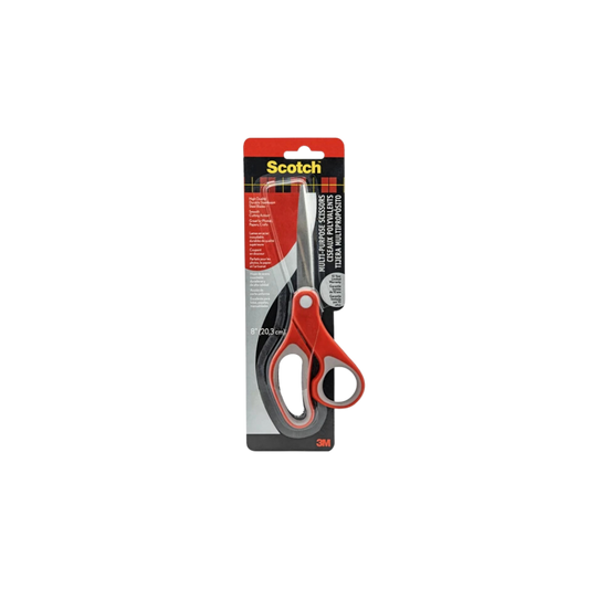 TIJERA DE ACERO INOXIDABLE MULTIUSOS MARCA SCOTCH 8 PULGADAS 1 PIEZA 70007029328