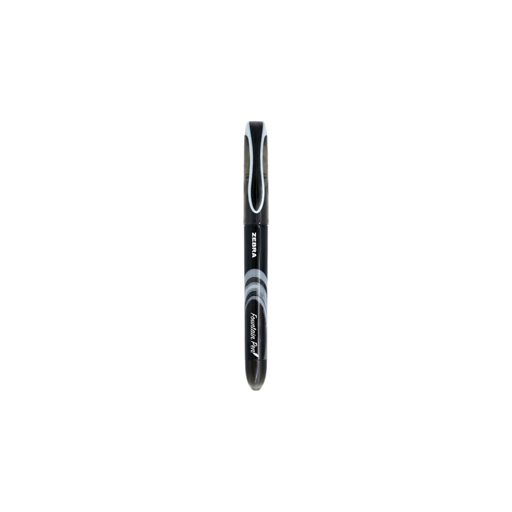 BOLÍGRAFO TIPO FUENTE ZEBRA Z FONTAIN TINTA NEGRA PUNTO FINO 0.5MM 1 PIEZA 7501901616213
