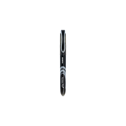 BOLÍGRAFO TIPO FUENTE ZEBRA Z FONTAIN TINTA NEGRA PUNTO FINO 0.5MM 1 PIEZA 7501901616213