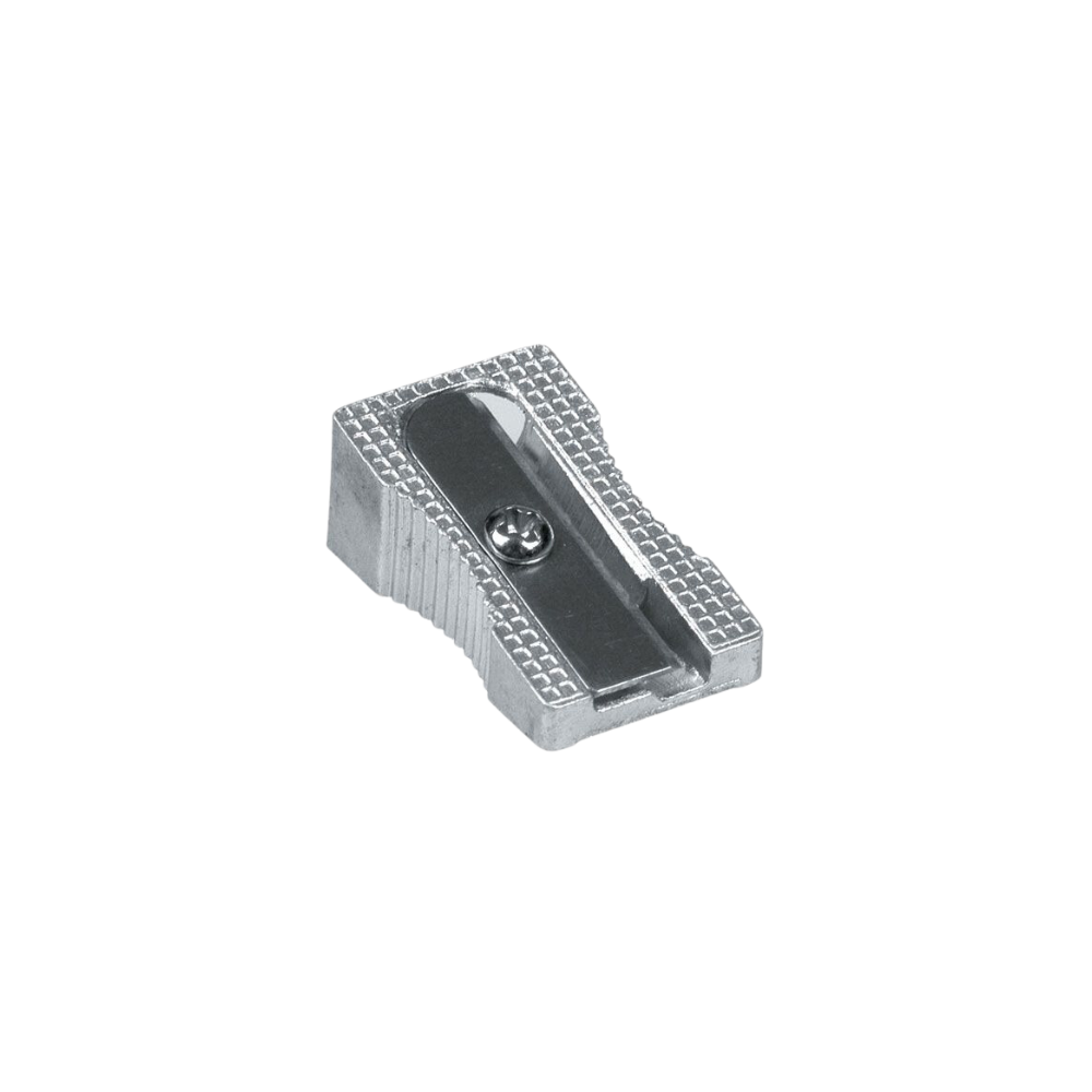 SACAPUNTAS DIAGONAL METÁLICO MANUAL BARRILITO CAJA 24 PIEZAS SPT07