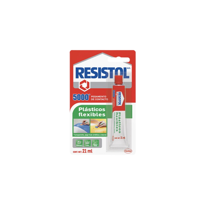 PEGAMENTO LIQUIDO RESISTOL 5000 COLOR TRANSPARENTE 21 ML 2101570