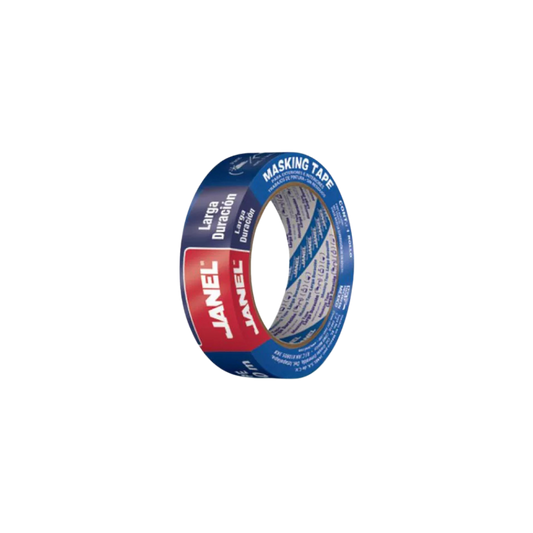 CINTA ADHESIVA MASKING TAPE AZUL JANEL 230 12 MM X 50 M 1 PIEZA 2301250100