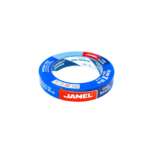 CINTA ADHESIVA MASKING TAPE AZUL JANEL 230 18 MM X 50 M 2301850100