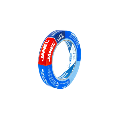 CINTA ADHESIVA MASKING TAPE AZUL JANEL 230 18 MM X 50 M 2301850100
