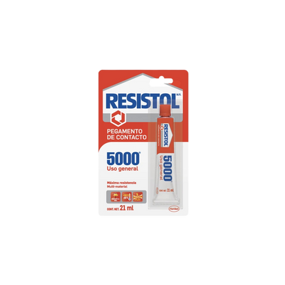 PEGAMENTO DE CONTACTO HENKEL RESISTOL 5000 COLOR AMARILLO 21 ML 2374725