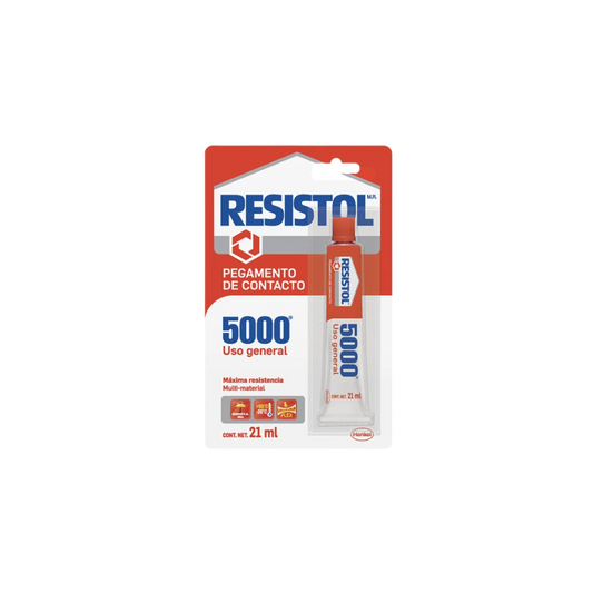PEGAMENTO DE CONTACTO HENKEL RESISTOL 5000 COLOR AMARILLO 21 ML 2374725
