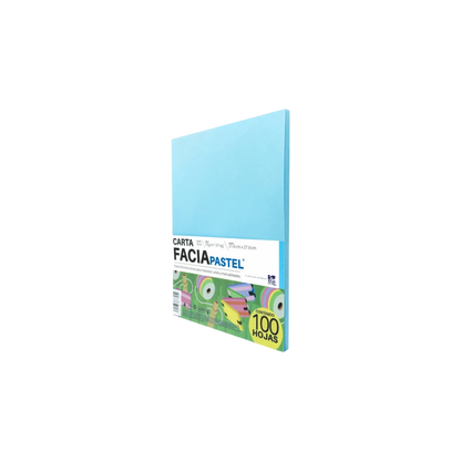 PAPEL BOND AZUL TAMAÑO CARTA COPAMEX 1 RESMA CON 100 HOJAS D2805075011A2SE