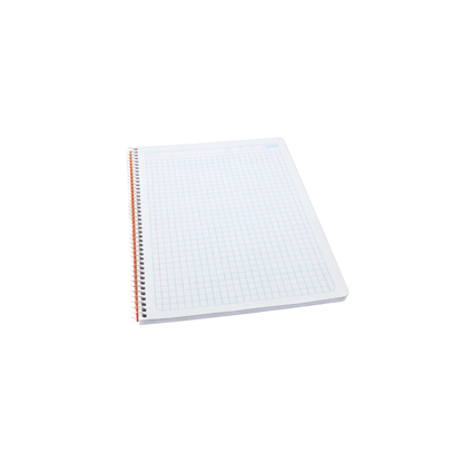 CUADERNO PROFESIONAL CUADRO GRANDE SCRIBE DE 100 HOJAS PASTA SEMI-RIGIDA ESPIRAL SENCILLO CONTINUO 1 PIEZA 950
