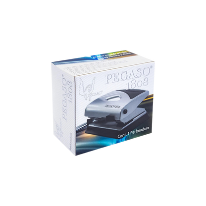 PERFORADORA ACERO 2 ORIFICIOS PARA 25 HOJAS PEGASO