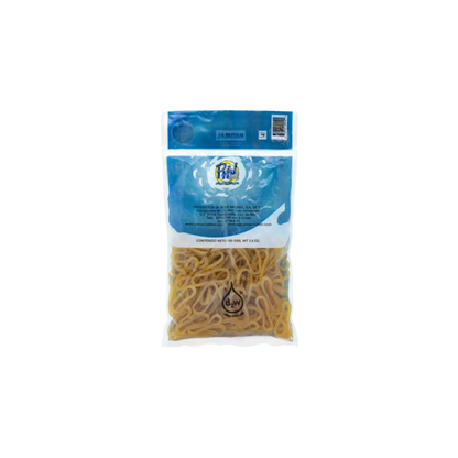 LIGA DE HULE NATURAL VALMAR NO.12 COLOR BEIGE BOLSA CON 100GR 10012