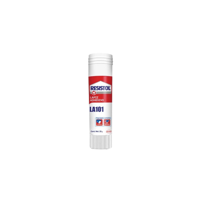 LÁPIZ ADHESIVO BLANCO MARCA RESISTOL BARRA DE 10GR PAQUETE CON 12 PIEZAS 2795825