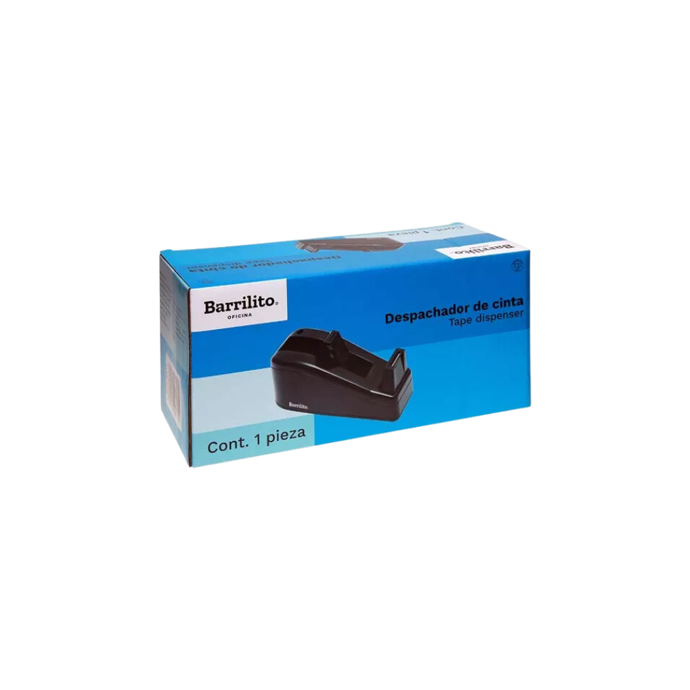 DESPACHADOR PARA CINTA MARCA BARRILITO DE PLÁSTICO 1 PIEZA D444