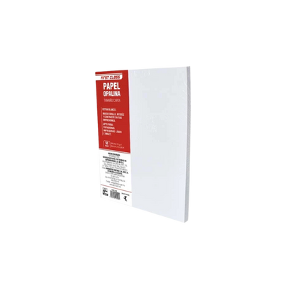 PAPEL OPALINA BLANCO CARTA FIRTS CLASS (DIETRIX) 125GR RESMA CON 50 HOJAS 2490