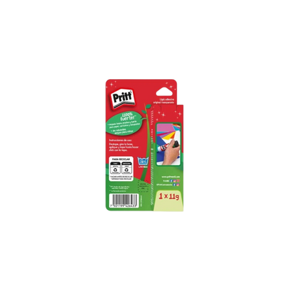 LÁPIZ ADHESIVO TRANSPARENTE PRITT 11GR 1 PIEZA 2780665