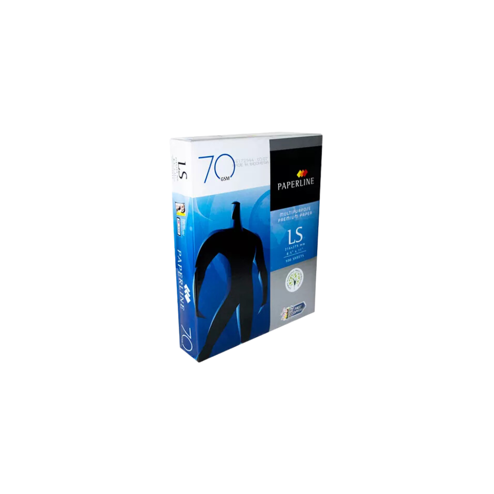 CAJA DE PAPEL BOND BLANCO PAPERLINE CARTA CAJA CON 5000 HOJAS 70GR