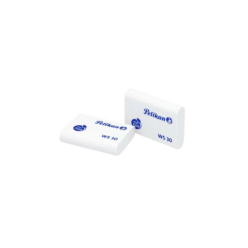 GOMA BLANCA PELIKAN WS30 CAJA CON 30 PIEZAS 6140300